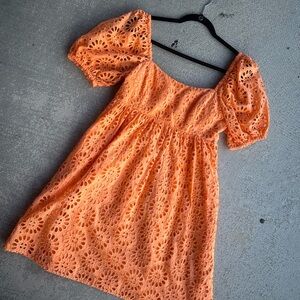 Lilly Pulitzer Kay Babydoll Dress Size 2 in Cantaloupe